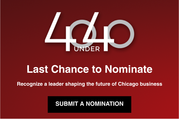 40 Under 40: last chance to nominate
